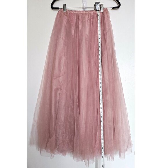 2PCs: Cheongsam Top (S) & Tulle Princess Maxi Skirt Set - Picture 8 of 11